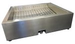 BAC À GLACE PILÉE INCLINÉ 2/1 GN AISI 304 VIDANGE CÔTÉ FONCTIONNEMENT - Combisteel – Image 3