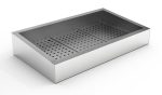 BAC À GLACE PILÉE INCLINÉ 3/1 GN AISI 304 VIDANGE CÔTÉ FONCTIONNEMENT - Combisteel