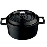 LAVA POÊLE À FRIRE EN FONTE Ø32 NOIR - Combisteel