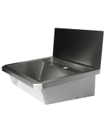 ÉVIER INOX 1 ROBINET 600MM BOUCHON DE VIDANGE ET COUVERCLE ANTI-ÉCLABOUSSURES INCLUS, À L'EXCLUSION DU ROBINET - Combisteel – Image 2