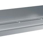 ÉVIER INOX 3 ROBINETS 1800MM BOUCHON DE VIDANGE ET COUVERCLE ANTI-ÉCLABOUSSURES INCLUS, À L'EXCLUSION DU ROBINETS - Combisteel