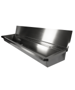 ÉVIER INOX 3 ROBINETS 1800MM BOUCHON DE VIDANGE ET COUVERCLE ANTI-ÉCLABOUSSURES INCLUS, À L'EXCLUSION DU ROBINETS - Combisteel – Image 4