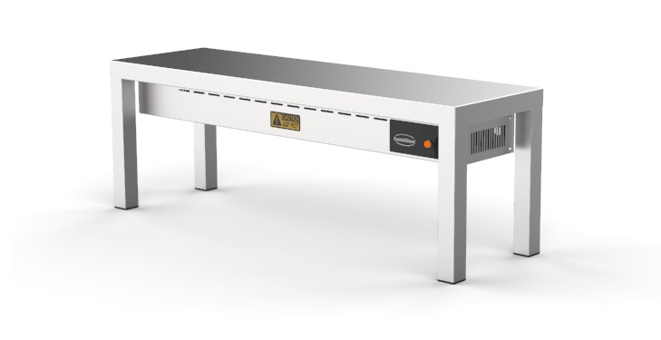 ÉTAGÈRE CHAUFFANTE EN CÉRAMIQUE 1 NIVEAUX 1000 3 HEATERS OF 250W - Combisteel ÉTAGÈRE CHAUFFANTE EN CÉRAMIQUE 1 NIVEAUX 1000 3 HEATERS OF 250W - Combisteel – Image 1