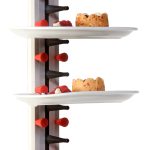 PORTE-ASSIESTTES DRESSÉES MURALE 6 - Combisteel