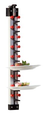 PORTE ASSIETTES DRESSÉES MURALE 9 - Combisteel