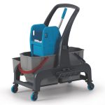 CHARIOT DE LAVAGE ET ESSOREUSE PROCART JET 721S - Combisteel