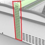CONGÉLATEUR BAHUT CONNEXION CÔTÉ BLANC POUR ÎLOT SANS ÉLÉMENT DE LA TÊTE - POUR 7072.0045-0055-0060-0065 - Combisteel