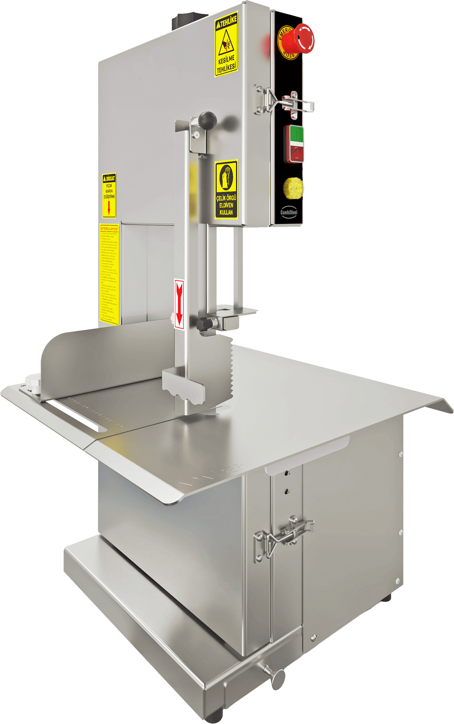SCIE À RUBAN 400V - STRUCTURE INOX - Combisteel SCIE À RUBAN 400V - STRUCTURE INOX - Combisteel – Image 1