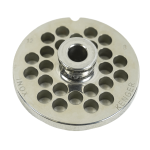 8MM PLATEAU À TROUS POUR HACHOIR 12 - 90KG/H - Combisteel