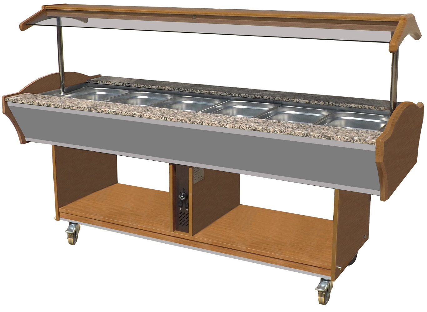 BUFFET CHAUD GN 6/1 - Combisteel BUFFET CHAUD GN 6/1 - Combisteel – Image 1