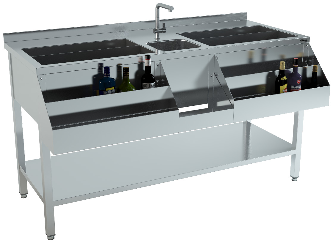 BAR Á COCKTAILS 1600 - Combisteel BAR Á COCKTAILS 1600 - Combisteel – Image 1