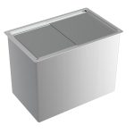 BAC À GLACE ENCASTRABLE EN ACIER INOXYDABLE - Combisteel