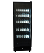 RÉFRIGÉRATEUR 1 PORTE EN VERRE NOIR SVE-450 BL - Combisteel – Image 5