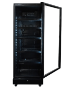 RÉFRIGÉRATEUR 1 PORTE EN VERRE NOIR SVE-450 BL - Combisteel – Image 6