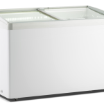 CONGÉLATEUR BAHUT COUVERCLE EN VERRE LOTTE-396 - Combisteel
