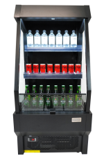 RÉFRIGÉRATEUR NOIR POUR ACHATS IMPULSIFS 165L - Combisteel – Image 2