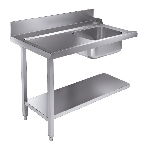 TABLE D'APPROVISIONEMENT ÉTAGÈRE 1200 À GAUCHE POUR 7280.0045-0046 - Combisteel 5 TABLE D'APPROVISIONEMENT ÉTAGÈRE 1200 À GAUCHE POUR 7280.0045-0046 - Combisteel