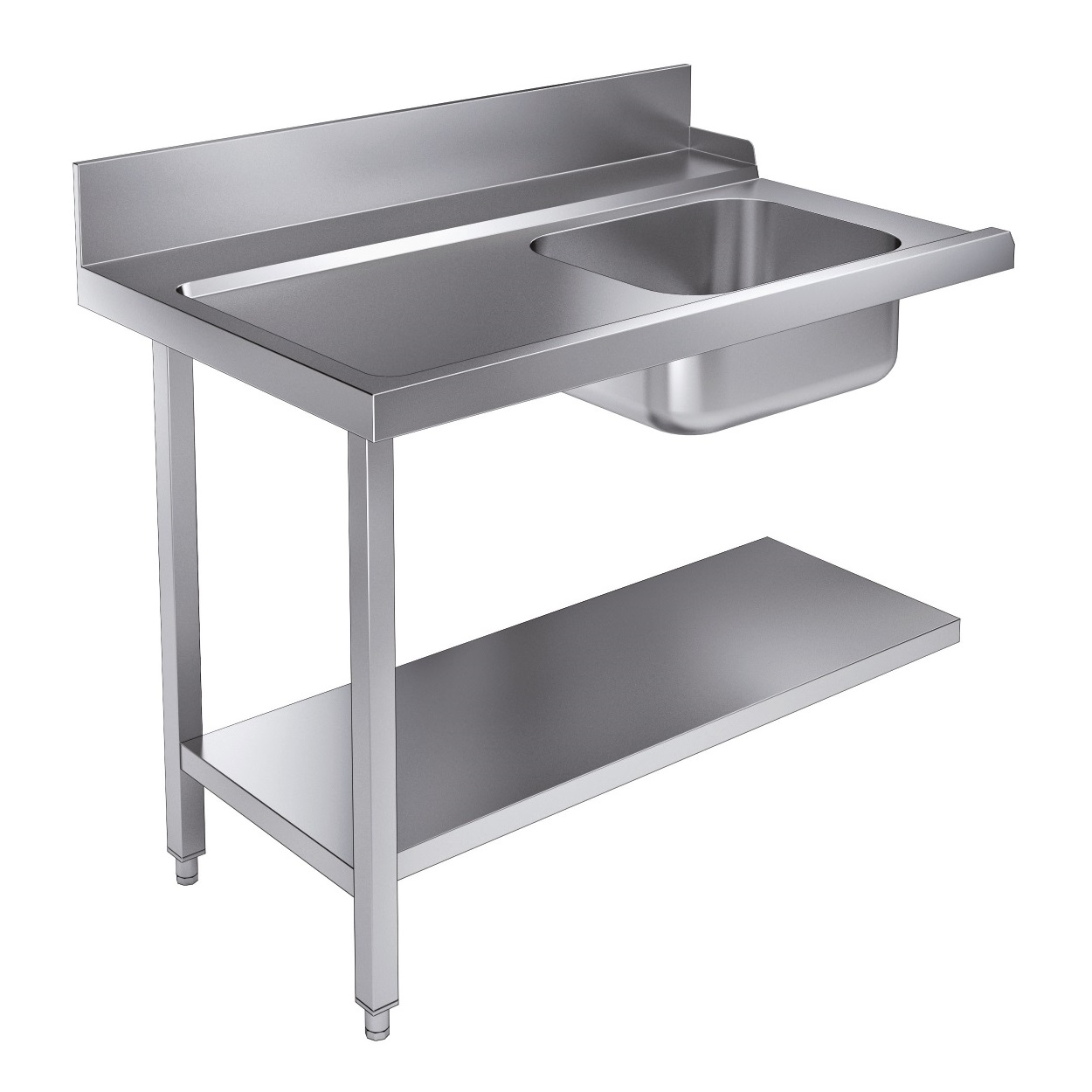 TABLE D'APPROVISIONEMENT ÉTAGÈRE 1200 À GAUCHE POUR 7280.0045-0046 - Combisteel TABLE D'APPROVISIONEMENT ÉTAGÈRE 1200 À GAUCHE POUR 7280.0045-0046 - Combisteel – Image 1