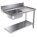 TABLE D'APPROVISIONEMENT ÉTAGÈRE 1200 À DROITE POUR 7280.0045-0046 - Combisteel