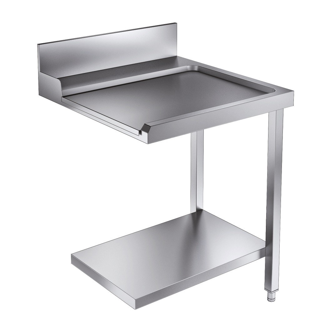 TABLE D'ÉCOULEMENT ÉTAGÈRE 700 À DROITE POUR 7280.0045-0046 - Combisteel TABLE D'ÉCOULEMENT ÉTAGÈRE 700 À DROITE POUR 7280.0045-0046 - Combisteel – Image 1