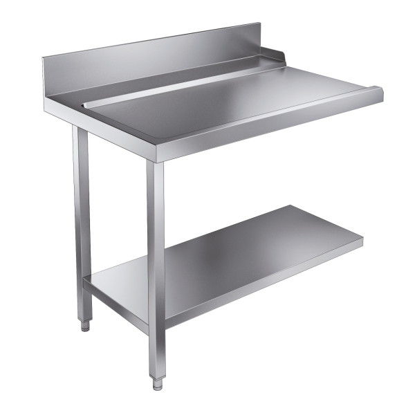 TABLE D'ÉCOULEMENT ÉTAGÈRE 1100 À GAUCHE POUR 7082.0070-0075 - Combisteel 2 TABLE D'ÉCOULEMENT ÉTAGÈRE 1100 À GAUCHE POUR 7082.0070-0075 - Combisteel