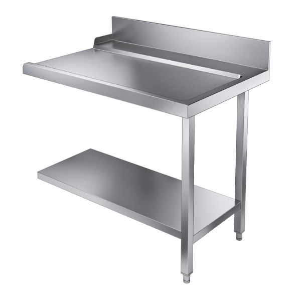 TABLE D'ÉCOULEMENT ÉTAGÈRE 1100 À DROITE POUR 7082.0070-0075 - Combisteel 1 TABLE D'ÉCOULEMENT ÉTAGÈRE 1100 À DROITE POUR 7082.0070-0075 - Combisteel