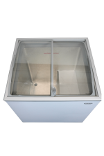 CONGÉLATEUR BAHUT COUVERCLE EN VERRE 198 L - Combisteel – Image 5