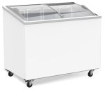 CONGÉLATEUR BAHUT COUVERCLE EN VERRE 297 L - Combisteel