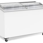 CONGÉLATEUR BAHUT COUVERCLE EN VERRE 397 L - Combisteel