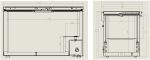 CONGÉLATEUR BAHUT COUVERCLE EN INOX 407 L - Combisteel – Image 2