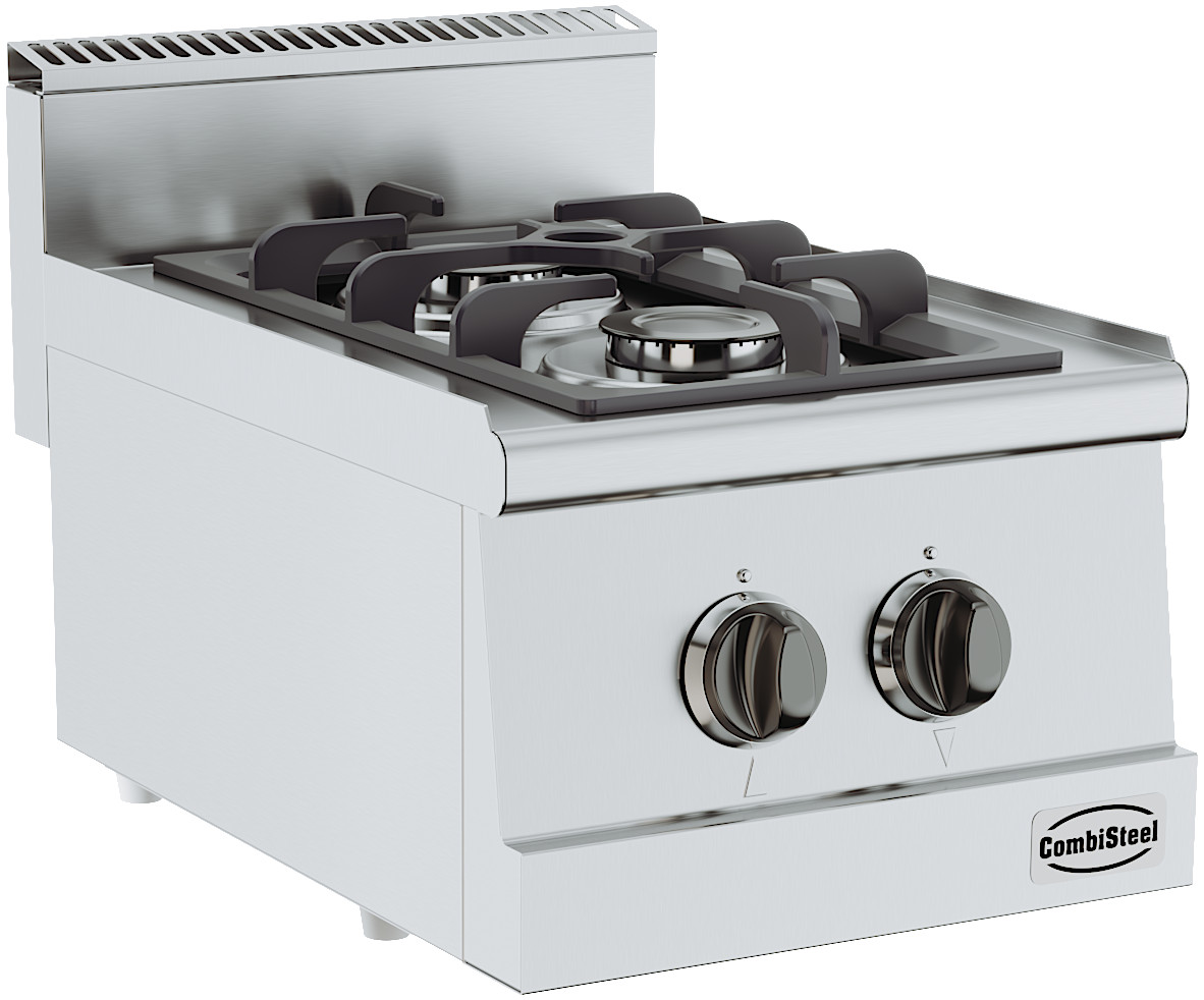 BASE 600 CUISINIÈRE À GAZ 2 BR. - Combisteel BASE 600 CUISINIÈRE À GAZ 2 BR. - Combisteel – Image 1