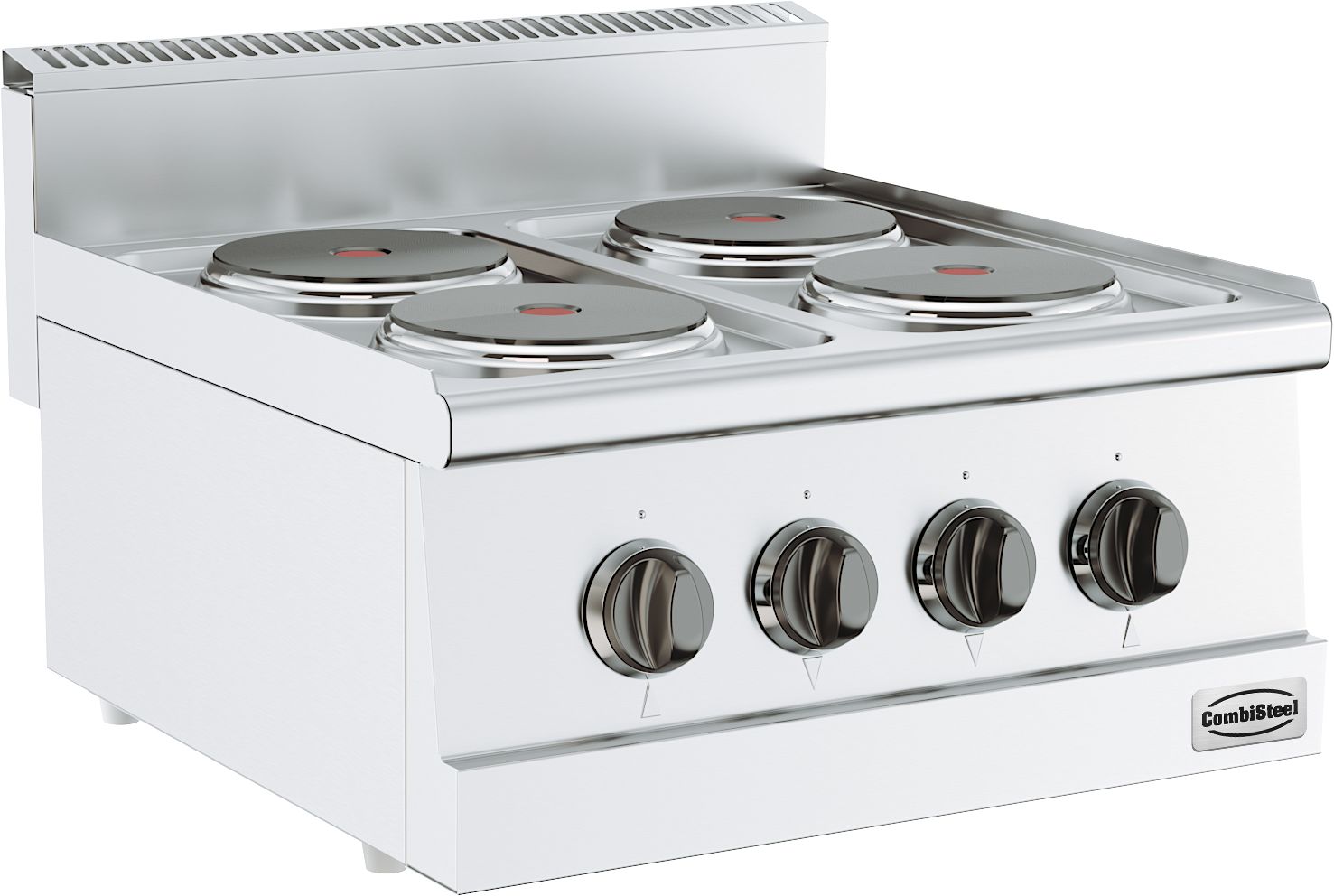 BASE 600 CUISINIÈRE AVEC PLAQUE ÉLECTRIQUE 4 PL. - Combisteel BASE 600 CUISINIÈRE AVEC PLAQUE ÉLECTRIQUE 4 PL. - Combisteel – Image 1