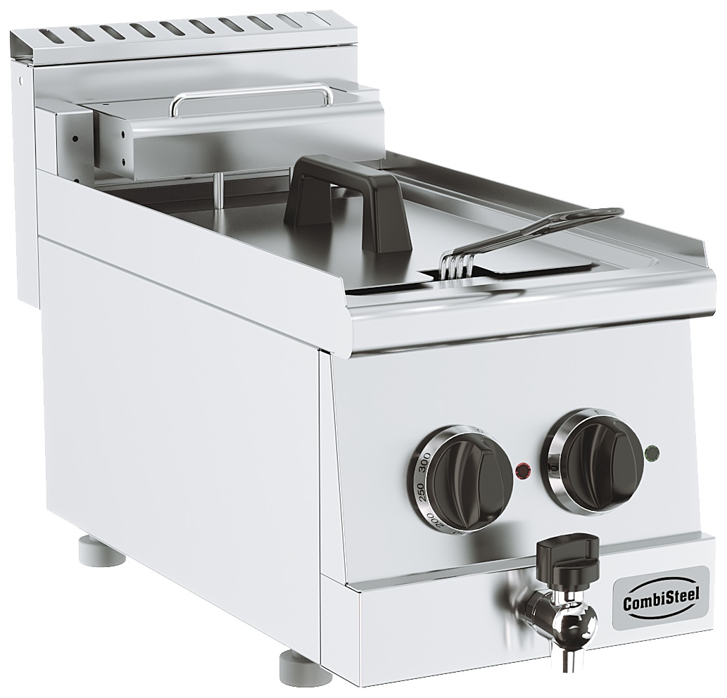 BASE 600 FRITEUSE ÉLECTRIQUE 1X10L 230V **LARGEUR 300MM** - Combisteel BASE 600 FRITEUSE ÉLECTRIQUE 1X10L 230V **LARGEUR 300MM** - Combisteel – Image 1