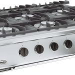 BASE 700 CUISINIERE A GAZ 6 BR. - Combisteel