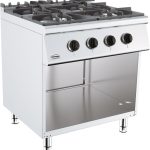 BASE 700 CUISINIERE A GAZ 4 BR. - Combisteel