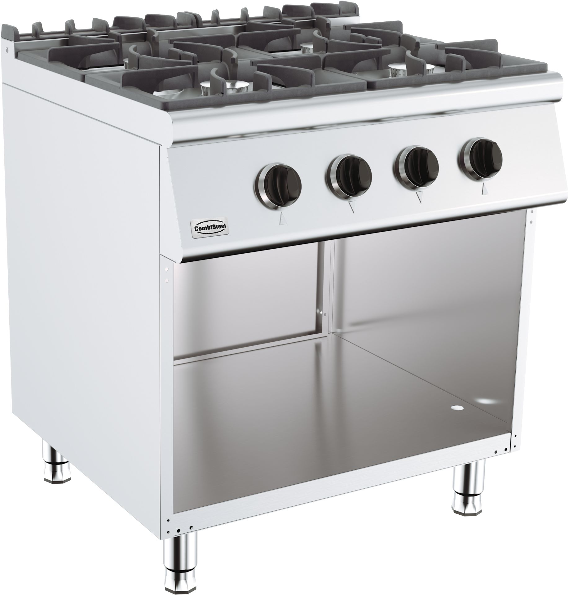 BASE 700 CUISINIERE A GAZ 4 BR. - Combisteel BASE 700 CUISINIERE A GAZ 4 BR. - Combisteel – Image 1