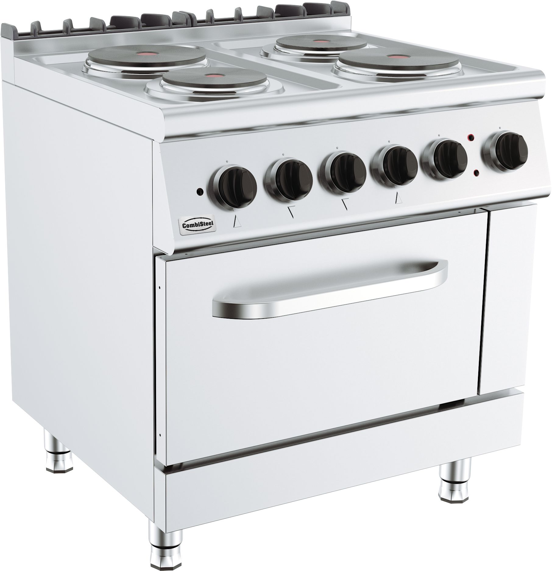 BASE 700 CUISINIERE ÉL. 4 PL. AVEC FOUR ÉL. - Combisteel BASE 700 CUISINIERE ÉL. 4 PL. AVEC FOUR ÉL. - Combisteel – Image 1