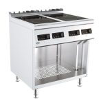 BASE 700 CUISINIÈRE AVEC PLAQUE À INDUCTION ELECTRIQUE 4 PL. - Combisteel