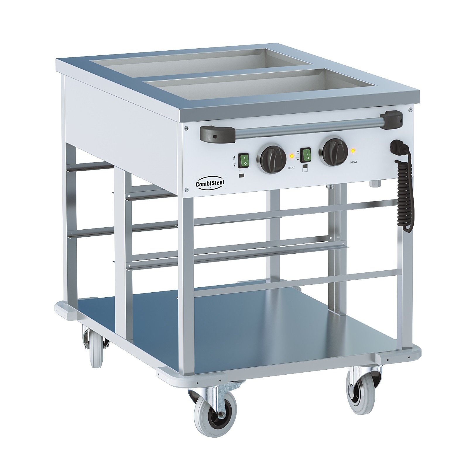 BAIN-MARIE TROLLEY 2/1. - Combisteel BAIN-MARIE TROLLEY 2/1. - Combisteel – Image 1