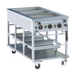 BAIN-MARIE TROLLEY 3/1. - Combisteel