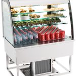DROP-IN VITRINE RÉFRIGÉRÉE 140L OUVERT - Combisteel