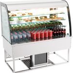 DROP-IN VITRINE RÉFRIGÉRÉE 200L OUVERT - Combisteel