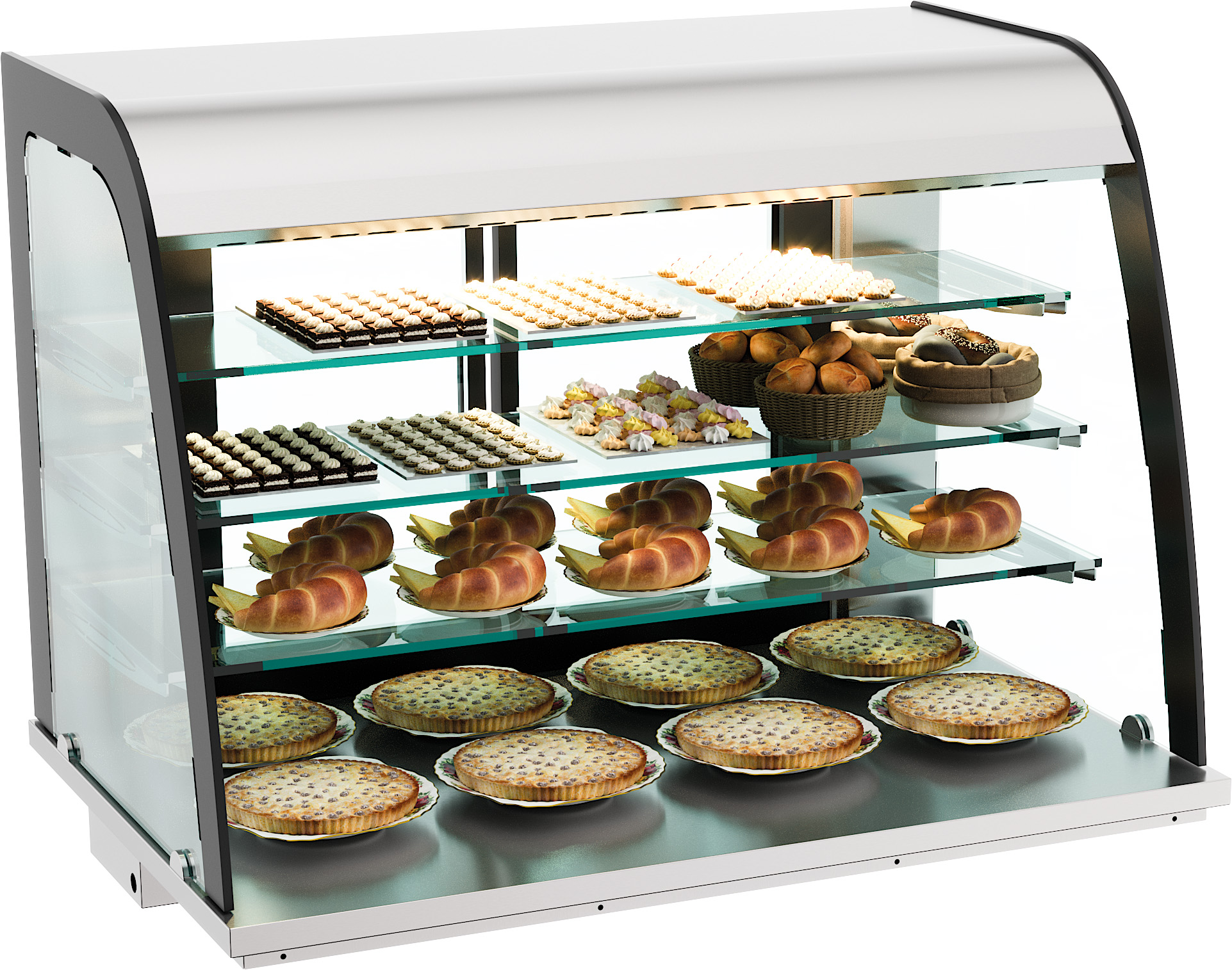DROP-IN VITRINE NEUTRE 140L OUVERT - Combisteel DROP-IN VITRINE NEUTRE 140L OUVERT - Combisteel – Image 1