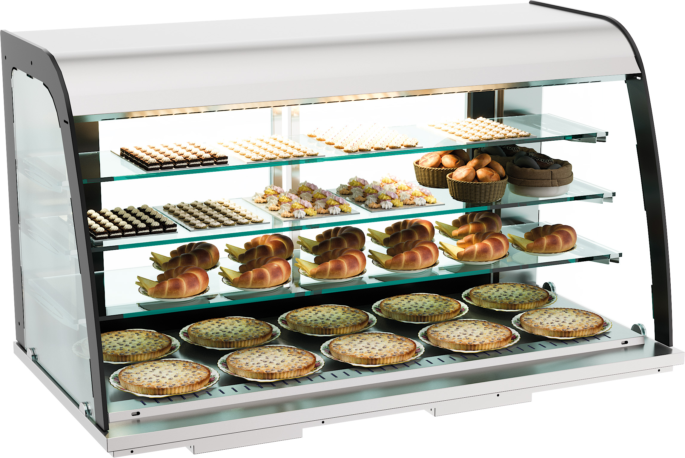 DROP-IN VITRINE NEUTRE 155L OUVERT - Combisteel DROP-IN VITRINE NEUTRE 155L OUVERT - Combisteel – Image 1
