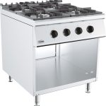 BASE 900 CUISINIRE A GAZ 4 BR. - Combisteel