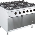 BASE 900 CUISINIRE A GAZ 6 BR. - Combisteel