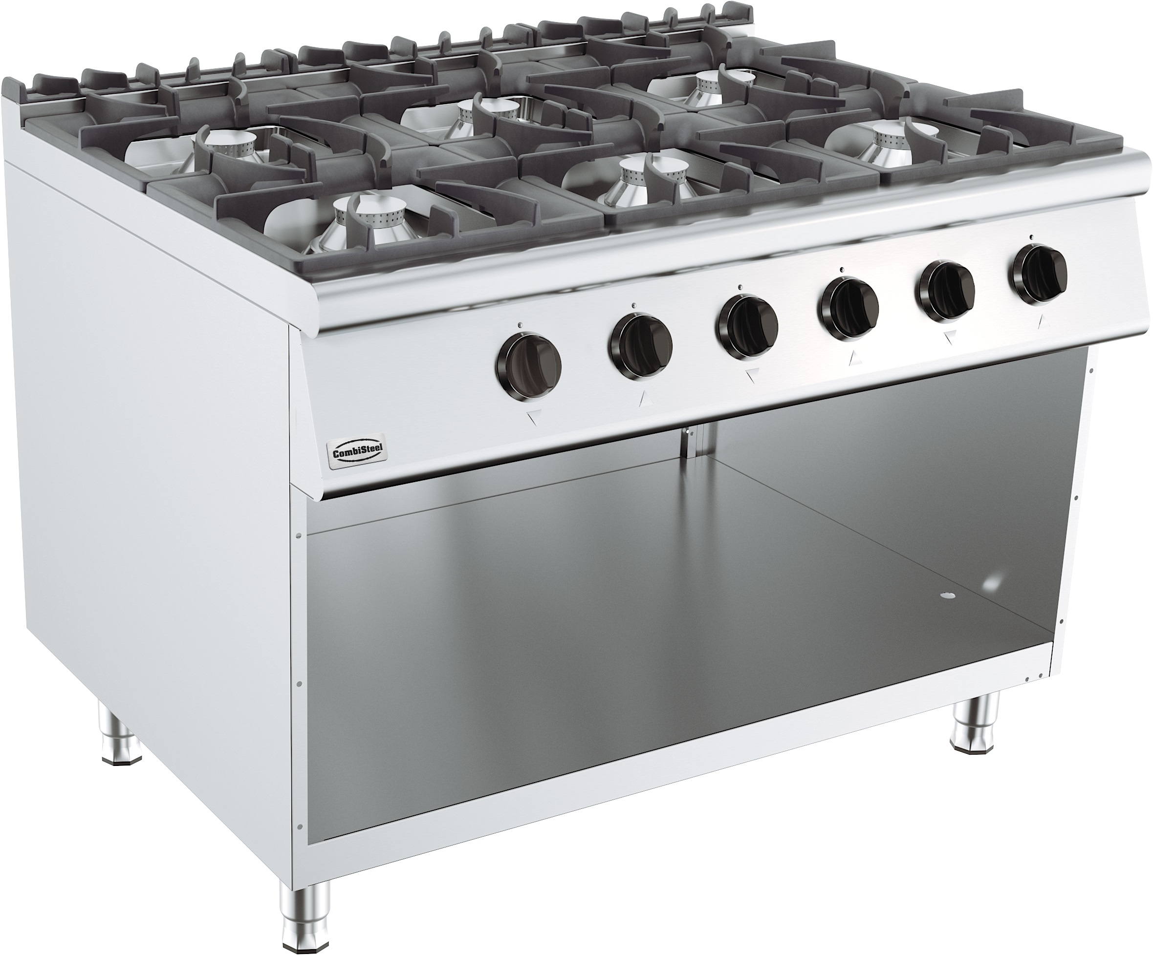 BASE 900 CUISINIRE A GAZ 6 BR. - Combisteel BASE 900 CUISINIRE A GAZ 6 BR. - Combisteel – Image 1