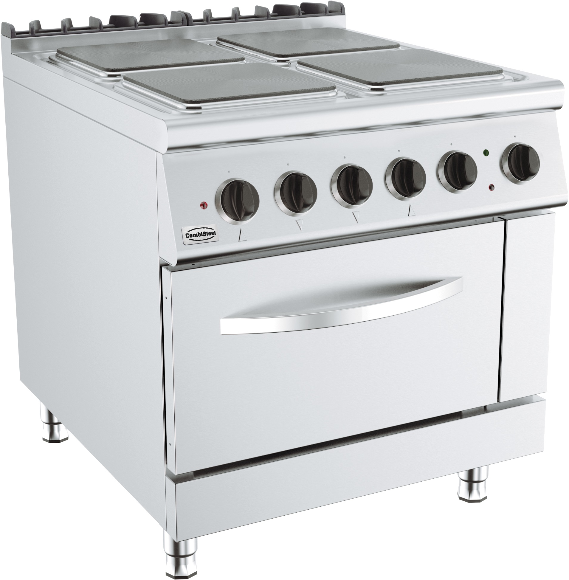 BASE 900 CUISINIERE ÉL. 4 PL. AVEC FOUR ÉL. - Combisteel BASE 900 CUISINIERE ÉL. 4 PL. AVEC FOUR ÉL. - Combisteel – Image 1