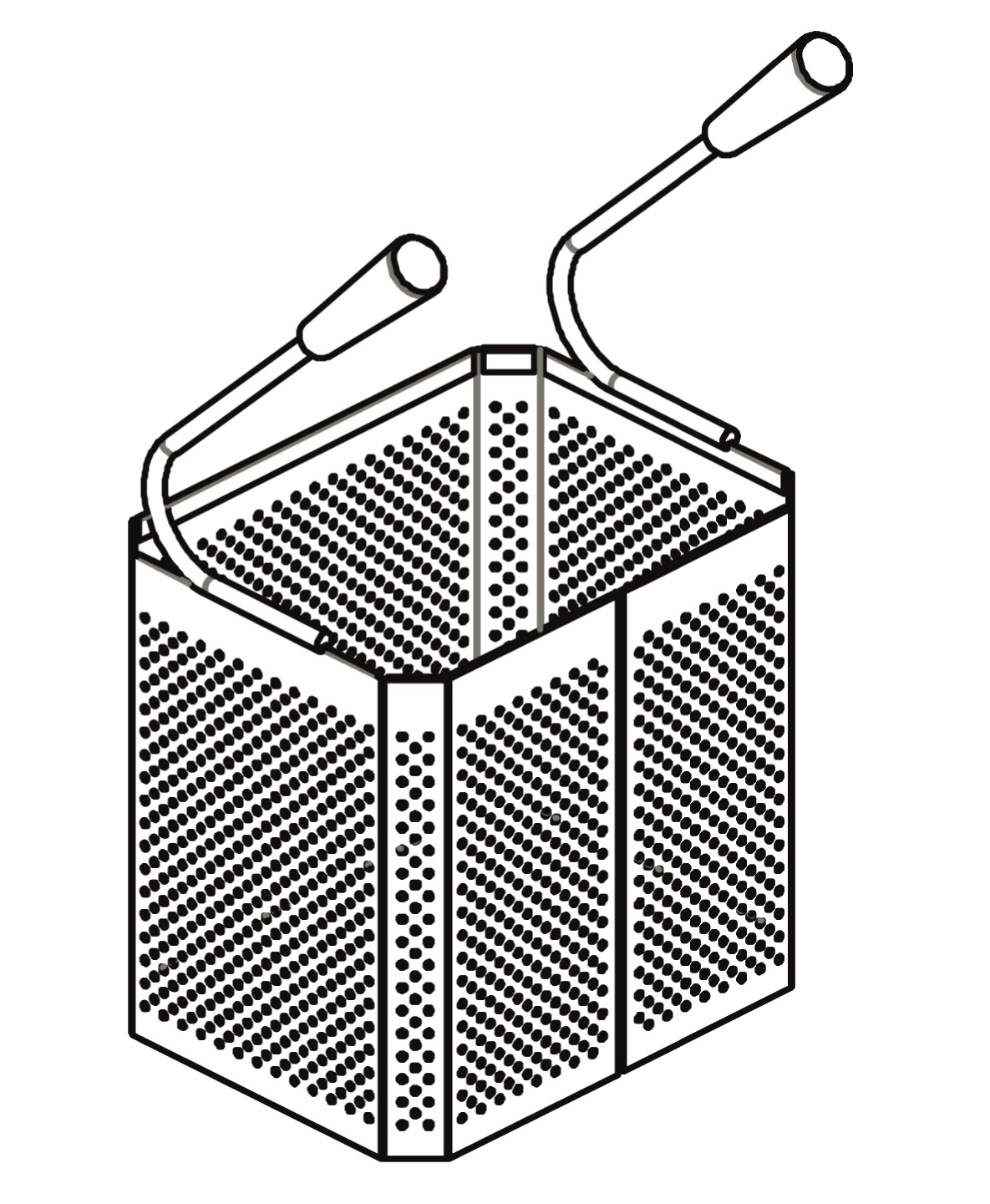 BASE 900 PANIER CUISEURS PÂTE EL. - Combisteel BASE 900 PANIER CUISEURS PÂTE EL. - Combisteel – Image 1