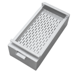 BASE 700/900 BAC DE VIDANGE D'HUILE AVEC FILTRE - Combisteel